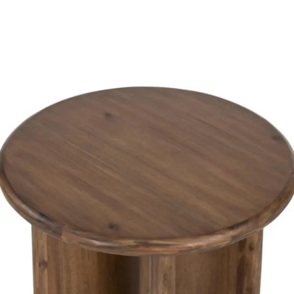 Accent & End Tables-Kirkland's Home Seasoned Paden Wood Accent Table Brown