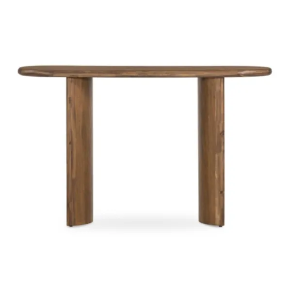 Console Tables-Kirkland's Home Seasoned Paden Wood Console Table Brown