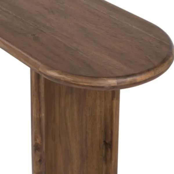 Console Tables-Kirkland's Home Seasoned Paden Wood Console Table Brown