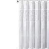 Shower Curtains-Kirkland's Home Sequined Shower Curtain White