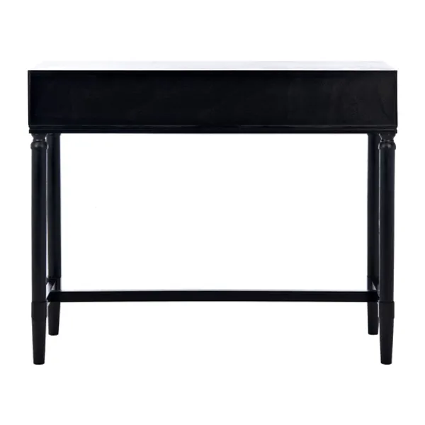 Console Tables-Kirkland's Home Serena 2-Drawer Console Table Black