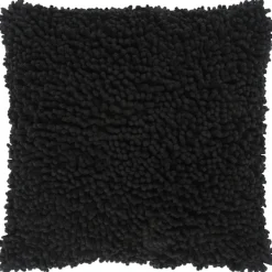 Pillows-Kirkland's Home Shag Pillow Black