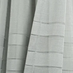 Curtains & Drapes-Kirkland's Home Sheer Birdie Curtain Panel Set, 84 In. Gray