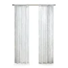 Curtains & Drapes-Kirkland's Home Sheer Botanical Curtain Panel Set, 84 In. White