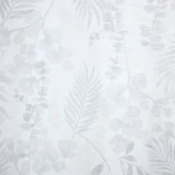 Curtains & Drapes-Kirkland's Home Sheer Botanical Curtain Panel Set, 84 In. White
