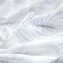 Curtains & Drapes-Kirkland's Home Sheer Botanical Curtain Panel Set, 95 In. White