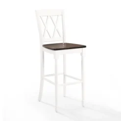 Bar Stools & Counter Height Stools-Kirkland's Home Shelly Classic Bar Stools, Set Of 2 White