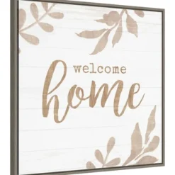 Wall Quotes & Signs-Kirkland's Home Shiplap Sentiment I Framed Wall Plaque White