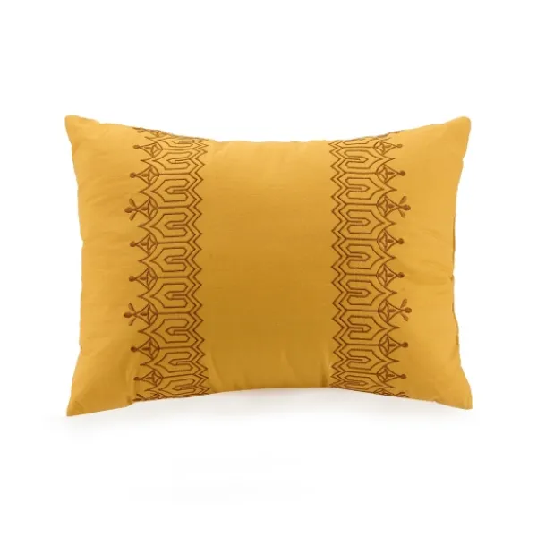 Comforters-Kirkland's Home Shyla Yellow Vinework King 5-Pc. Comforter Set Yellow/White