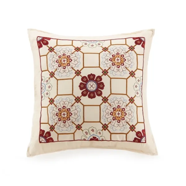 Comforters-Kirkland's Home Shyla Yellow Vinework King 5-Pc. Comforter Set Yellow/White