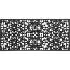 Doormats-Kirkland's Home Sienna Rubber Doormat, 48X22 In. Black