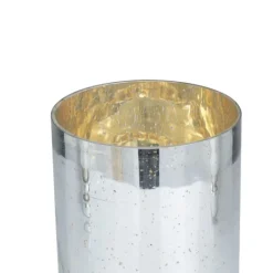 Candle Holders-Kirkland's Home Silver And Golden Goblet 3-Pc. Candle Holder Set Silver/Gold