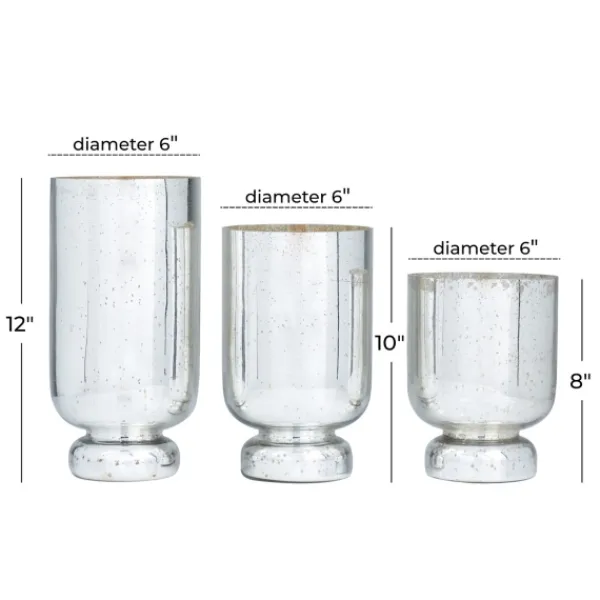 Candle Holders-Kirkland's Home Silver And Golden Goblet 3-Pc. Candle Holder Set Silver/Gold