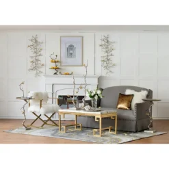 Wall Plaques-Kirkland's Home Silver Branches And Birds Metal Wall Plaque Gold/Silver