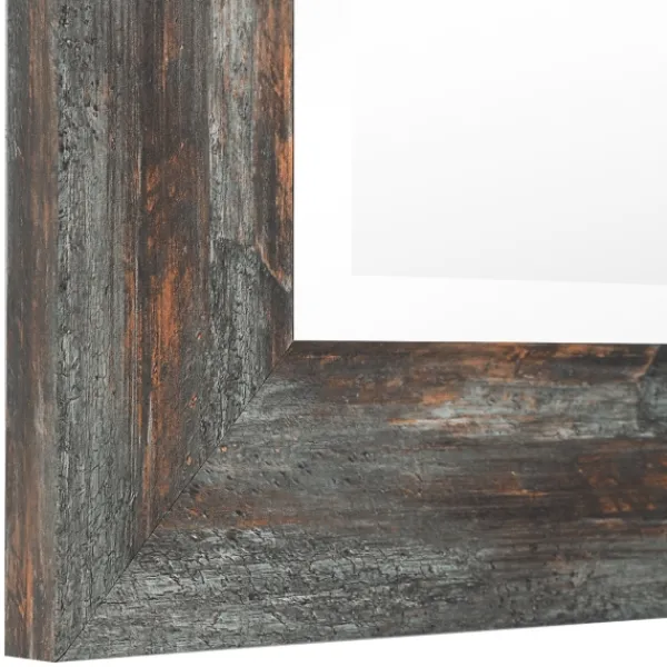 Framed Mirrors-Kirkland's Home Silver Burnished Framed Mirror
