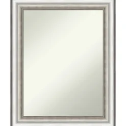 Decorative Mirrors-Kirkland's Home Silver Embossed Frame Wall Mirror