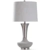 Table Lamps-Kirkland's Home Silver Magic Wish Table Lamp, 33 In. Silver/Gray