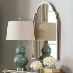 Framed Mirrors-Kirkland's Home Silver Metal Arched Mirror
