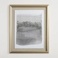 Framed Art-Kirkland's Home Silver Skies Framed Art Print Silver/Gray