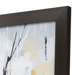 Framed Art-Kirkland's Home Silversong Birch Abstract Framed Art Print White/Gray