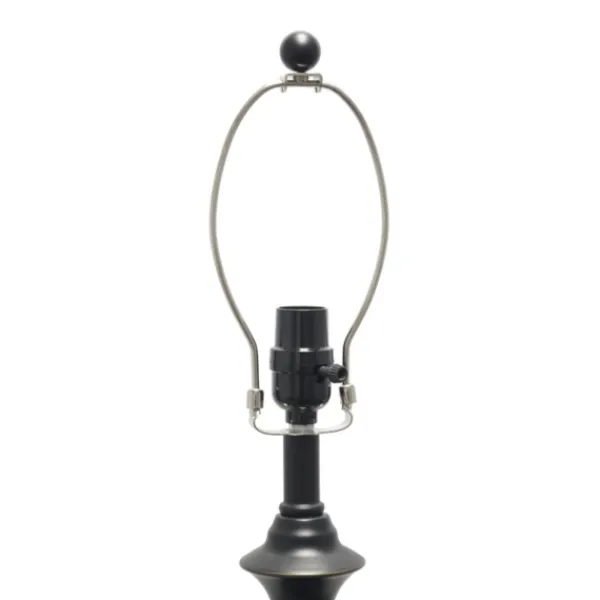Table Lamps-Kirkland's Home Simple Bronze Metal 3-Pc. Floor And Table Lamp Set Brown