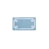 Bathroom Rugs-Kirkland's Home Simple Trim Cotton Tufted Bath Mat, 40 In. Blue