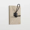 Hooks-Kirkland's Home Single Wall Hook On Carved Wood Plaque