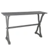 Console Tables-Kirkland's Home Slate Hourglass Console Table Gray