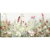 Canvas Art-Kirkland's Home Sleepy Spring Meadow Canvas Art Print Green/White/Red