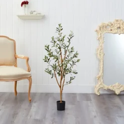 Trees & Topiaries-Kirkland's Home Slender Olive Branch Tree In Nursery Planter