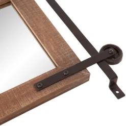 Decorative Mirrors-Kirkland's Home Sliding Barn Door Mirror