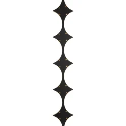 Decorative Mirrors-Kirkland's Home Slim Stacked Diamonds Wall Mirror Gold