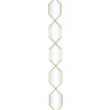 Decorative Mirrors-Kirkland's Home Slim Stacked Hexagons Wall Mirror Gold
