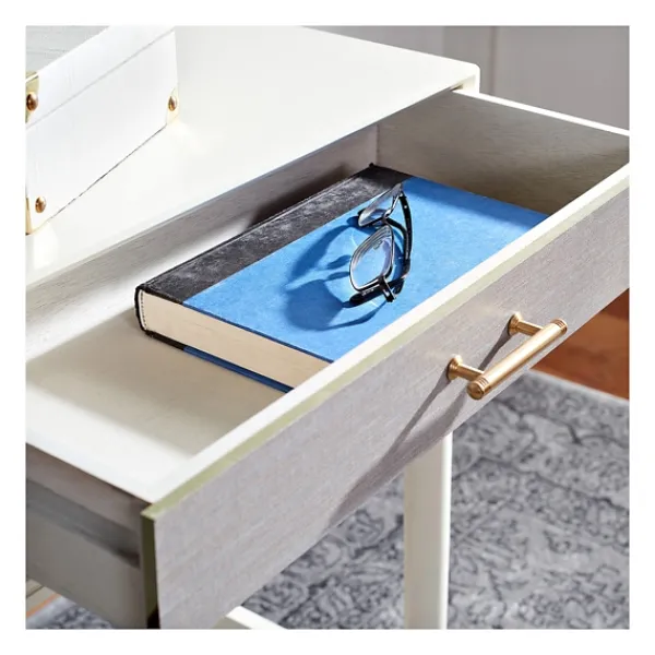 Entryway Furniture-Kirkland's Home Sloane Four-Drawer Console Table White