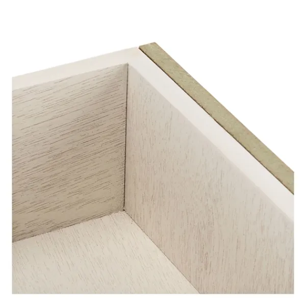Entryway Furniture-Kirkland's Home Sloane Four-Drawer Console Table White