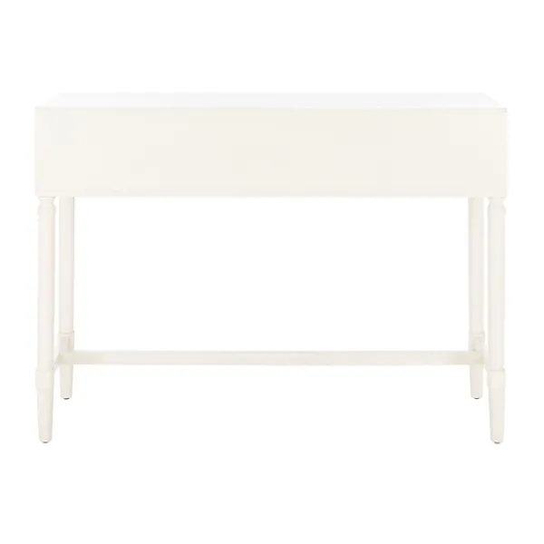 Entryway Furniture-Kirkland's Home Sloane Four-Drawer Console Table White