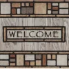 Doormats-Kirkland's Home Small Drifted Nature Welcome Doormat Brown/Multi