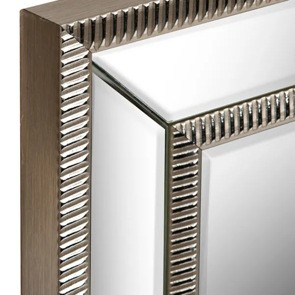 Decorative Mirrors-Kirkland's Home Small Silver Luxe Mirror, 29.5X35.5 In.