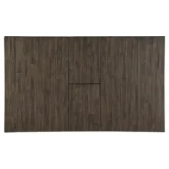 Dining Tables-Kirkland's Home Smoked Alabaster And Honey Wood Dining Table Ivory/Brown