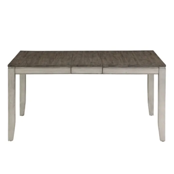 Dining Tables-Kirkland's Home Smoked Alabaster And Honey Wood Dining Table Ivory/Brown