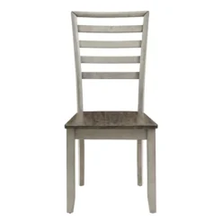 Dining Sets-Kirkland's Home Smoked Alabaster And Honey Wood 7-Pc. Dining Set Ivory/Brown