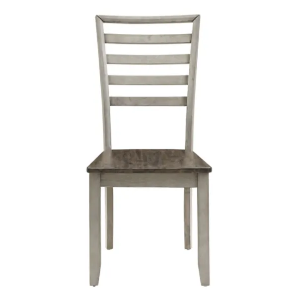 Dining Sets-Kirkland's Home Smoked Alabaster And Honey Wood 7-Pc. Dining Set Ivory/Brown