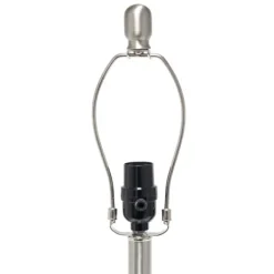 Table Lamps-Kirkland's Home Smokey Hammered Glass Shade Table Lamp Gray