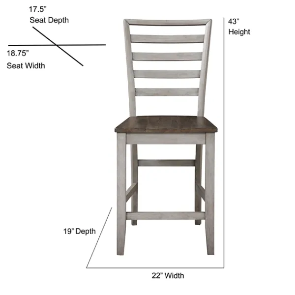 Dining Tables-Kirkland's Home Smoky Alabaster Wooden 9-Pc. Dining Set Gray/Brown