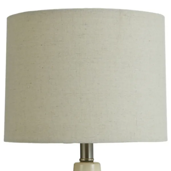 Table Lamps-Kirkland's Home Smooth Ceramic Table Lamp Ivory