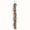 Arrangements & Greenery-Kirkland's Home Snowy Eucalyptus Berry Mix Christmas Garland Green/Red
