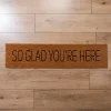 Doormats-Kirkland's Home So Glad You'Re Here Coir Doormat Tan/Black