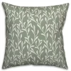 Pillows-Kirkland's Home Soft Turquoise Floral Print Pillow Green