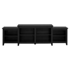 Tv Stands & Media Consoles-Kirkland's Home Solid Tiered Tv Stand Black