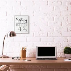 Wall Quotes & Signs-Kirkland's Home Sorting Out Life One Load At A Time Wall Plaque White